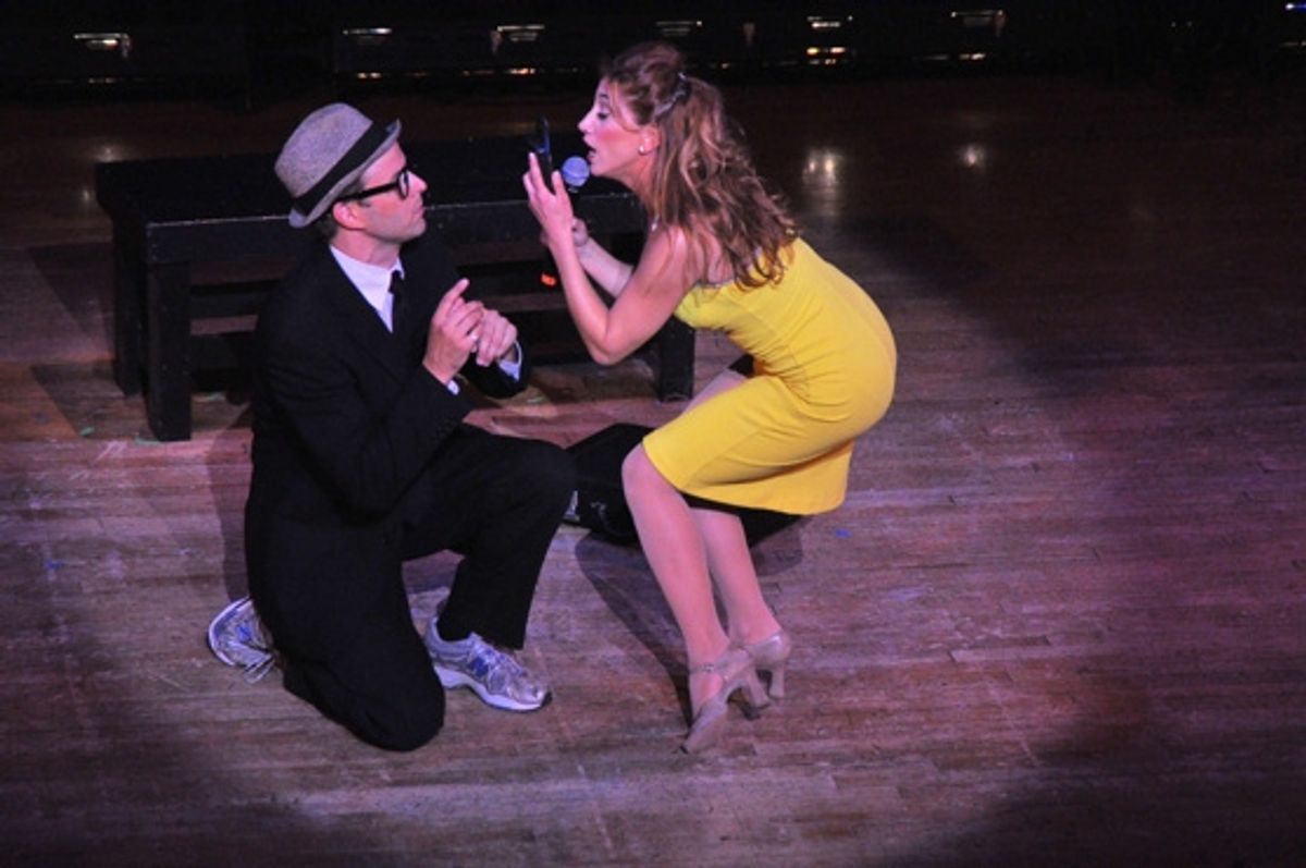 Noah Racey and Lorin Latarro at 